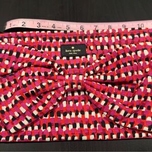 Kate Spade Multicolor Patterned Clutch